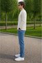 Hakim Collar Half Zipper Men's Sweatshirt - 2