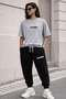 Women's Men's Unisex Wide Cut Track Suit Thort Track Suit