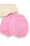 Baby Girl Cherry Detailed Summer Muslin Set, Muslin Strap Blouse and Muslin Shorts 2-Piece Set - 5