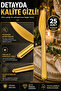 25-Pack Gold Plastic Knives 18 cm Hard Disposable - 4