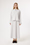 6405 - Stylish Comfortable Interlock Knit Modal Fabric Loose Women's Skirt Set - 3