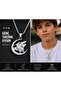 Wolf Necklace with Stainless Steel Chain Option for Ages 10-15, 40-45 cm - 3
