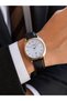 Leather Cord Calendar Dial 2 Years Warranty 5 Atm Water Resistant Men's Wristwatch 8248.432 - 3