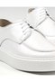 Italian Style Internal and External Natural Leather Men's Shoes White T12725 - 3