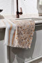 Set of 2 Digital Printed Kitchen Towels – 40X50 cm Fringed Drying Cloth - 2