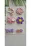 Special 6-Piece Organic Handmade Baby Shower Antiallergic Pinterest Model Baby Hairpins for Babies with Less Hair - 4