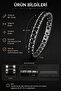 Men's Stainless Steel Bracelet with Black Detail Chain Model Modern Stylish Durable Design - 4