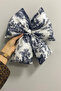 Digital Printing French Country Bow Oven Ornament Decorative Filled Soft Handmade - 2
