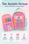 3-Piece School Bag Set, Thermal Insulated Lunch Bag and Double Compartment Pencil Case - 2