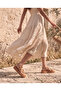 Women's Genuine Leather Sandals Tan Brick Color Comfortable Soft Sole Daily Summer Slippers - 4