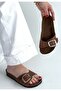 Zooy Tan Nubuck Slippers - 2