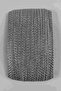 Silver Loopera Dense Knit Embossed Decorative Ribbon – Premium Handcrafted Ornament 5 Meters - 4