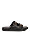 Black Women's Flat Slippers - 2