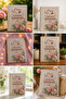 Mother's Day Gift Memory Book 31X23 Cm, Fabric Covered Keepsake Album, Special Design Notebook and Book Holder with My Dear Mom Written on It - 2