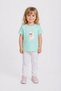 1-4 Years Old Girls' 95% Cotton T-Shirt