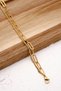 Steel Zera Bracelet Combination Chain Florya Paperclip&Bulk Box Square Bracelet 17+4Cm&21Cm - 2