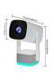 Smart Portable Pan Tilt Wi-Fi Bluetooth Projector with Android 11 | 4K Support 1080P FHD Na - 2