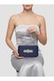 Navy Blue Color Z.A.R.A. Satin Crystal Stone Embroidered Chain Women's Evening Dress Bag Wedding Engagement Graduation