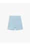 Cotton Pocket Detailed Blue Baby Boy Shorts 6Smb40085Tk - 4