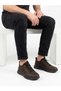 Men's Brown Genuine Leather Orthopedic Sole Seasonal Casual Shoes - 2