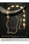 Ars Luxury Tiger Eye Stone Gold Body Waist Dress Pants Chain Belt - Special Press Print Premium Collection