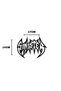 Sinister Helmet Sticker |   Motorcycle Helmet Side Sticker |   Sinister Motorcycle Sticker |   Sinister Sticker - 2