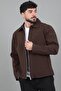 Collared Zippered Seasonal Coat Pldp 3033_60390 - 2