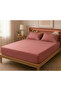 100% Cotton Fabric Fitted Sheet+Pillowcase Corner Depth 28-30 CM Soft Fabric New Season