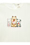 Short Sleeve Crew Neck Printed Cotton T-Shirt - 4