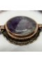 Bronze Vintage Women's Bracelet Authentic Copper Jewelry Amethyst Stone Tranquility and Spiritual Balance Bracelet - 4