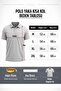 Polo Collar Classic Fit Short Sleeve Men's Patterned T-Shirt 7649 - 3