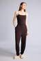 Wide Leg Double Pockets Elastic Waist Standard Length Linen Blend Sweatpants H2418Ax26Sp - 2