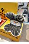Ergonomic Lumbar Support Seat Cushion - Orthopedic Honeycomb Textured Breathable Lumbar Protector Office Chair Cushion - 5