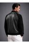 Men's Devin Black Suede Leather Jacket - 3