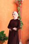 Wonderful Belted Buckle Cross Sandy Dress - 3