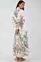 Msn Paisley Patterned Maxi Dress - 4