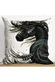 Modern Horse Pattern Throw Pillow Cover, Decorative Pillow, Living Room & Bedroom Decor - 4