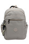2300 Water Resistant Fabric Unisex School Bag Beige Daily School Backpack - 4