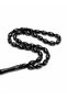 Kuka Embroidered Prayer Beads Black and White Dot Detailed Collection Stylish Men's Prayer Beads - 2