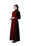 Special Palestinian Women's Dress with Embroidery and Stone Detailing - 8