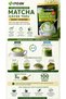Matcha Green Tea Powder Sweetened 500 g - Matcha Green Tea Sweet Powder 500 g - 3