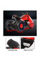 Rechargeable Kids Electric Motorcycle Tricycle with Button Control Light & Music Red - 4