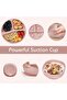 Silicone Baby Crockery Set, 11 Pieces, Non-Slip Children's Tableware with Suction Cup - 4