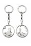 The Little Prince and the Fox Best Friends Keychain Gift Metal Key Chain - 3