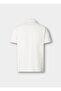 White Cotton Blend Men Premium Polo T-Shirt - 3