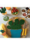 Cactus Themed American Serving Plate – Boho Table Decor - 2