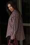 Red Oversize Checkered Women's Shirt Mg2822 - 6