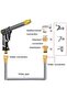 100ft Expandable Hose with Spray Gun Set - Perfect for Garden and Car Wash - 2