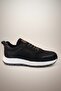 M321-E Black Poly White Sole Lace-Up Daily Men's Shoes