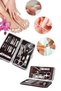 Ilkeshop Nail Care Nail Clippers Professional 12-Piece Hand Foot Manicure (132058) Pedicure Set - 4
